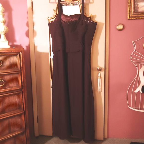 A MERRILY PLUS SIZE 26 GOWN NWT MOTHER OF BRIDE OR GROOM - Picture 2 of 13